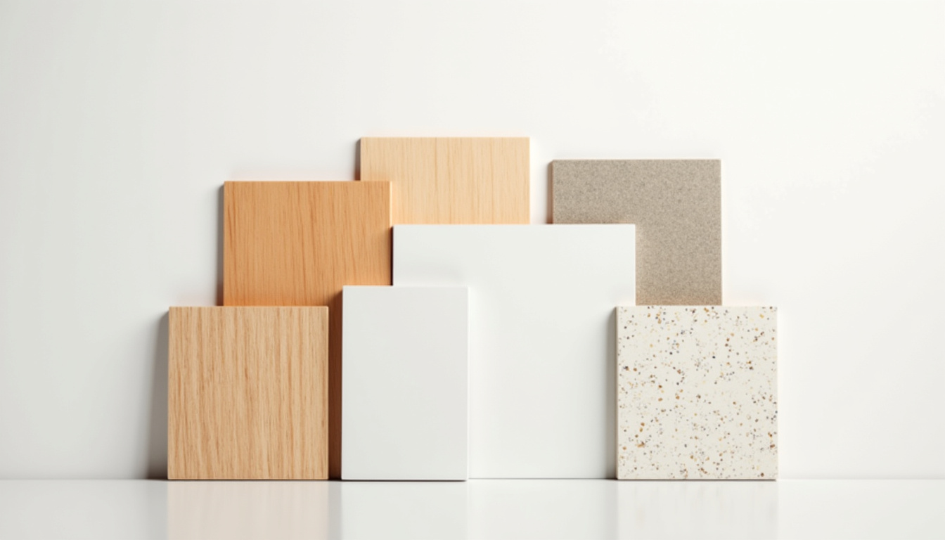 Différents types de panneaux décoratifs pour murs intérieurs selon les matériaux: bois, liège, PVC, composite et matériaux recyclés