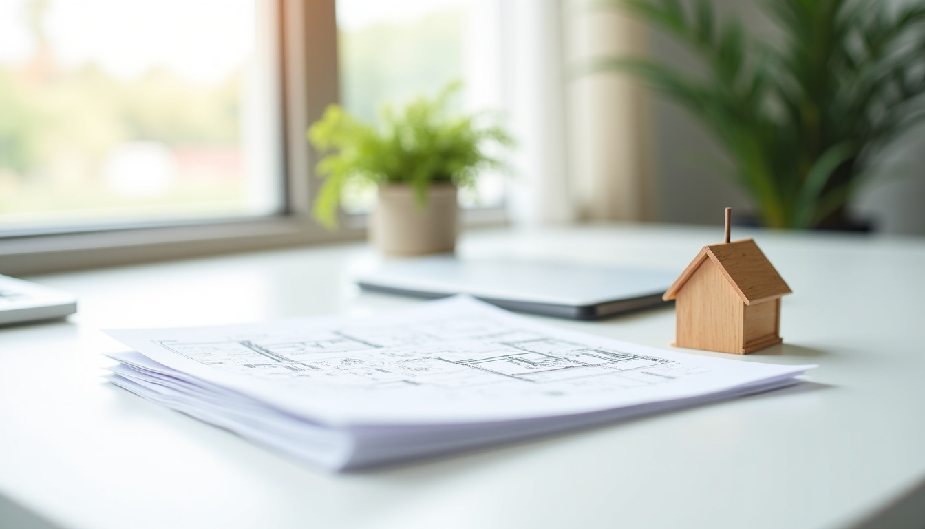 Dossier de déclaration préalable de travaux avec formulaires Cerfa et plans d