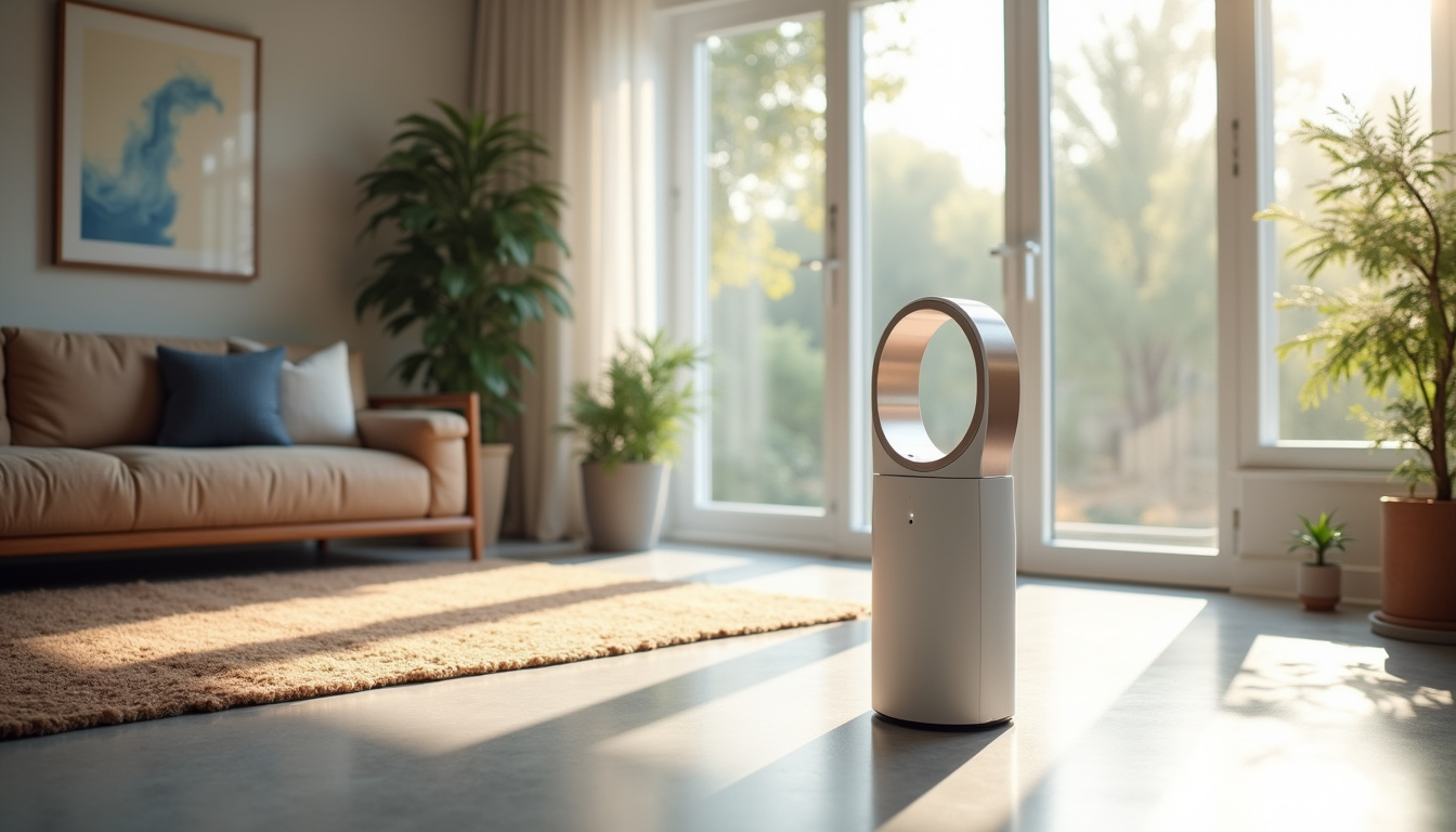 Utilisation du Purifier Hot+Cool HP1 dans un salon moderne