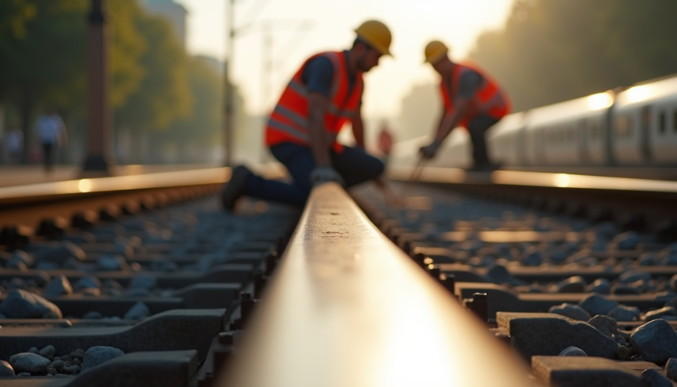Travaux de remplacement de la caténaire sur la ligne RER B